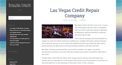 Desktop Screenshot of bloggingfingers.com